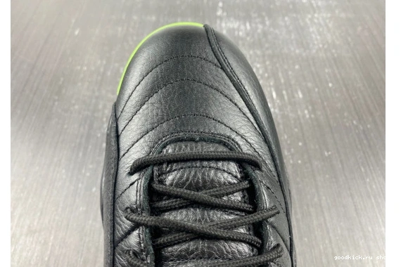 GREEN AJ12 BLACK Jordan 12 DOF FLIGHT 0419